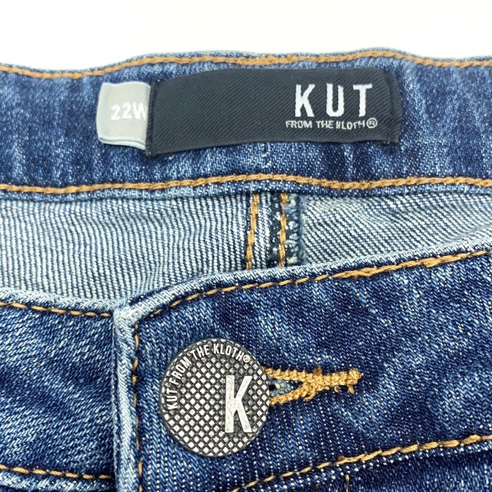 Kut From The Kloth Catherine Boyfriend Jeans Size 22W - Picture 10 of 16